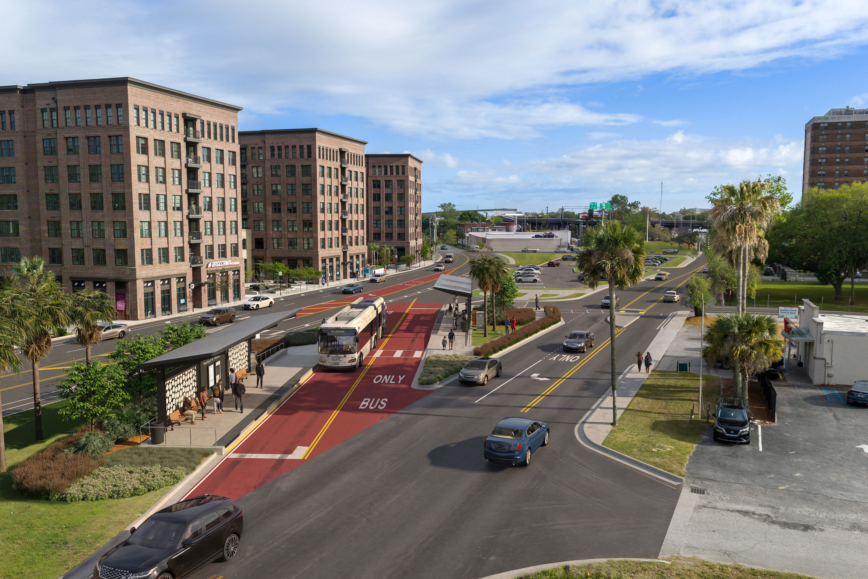 Rendering of Rivers and Remount