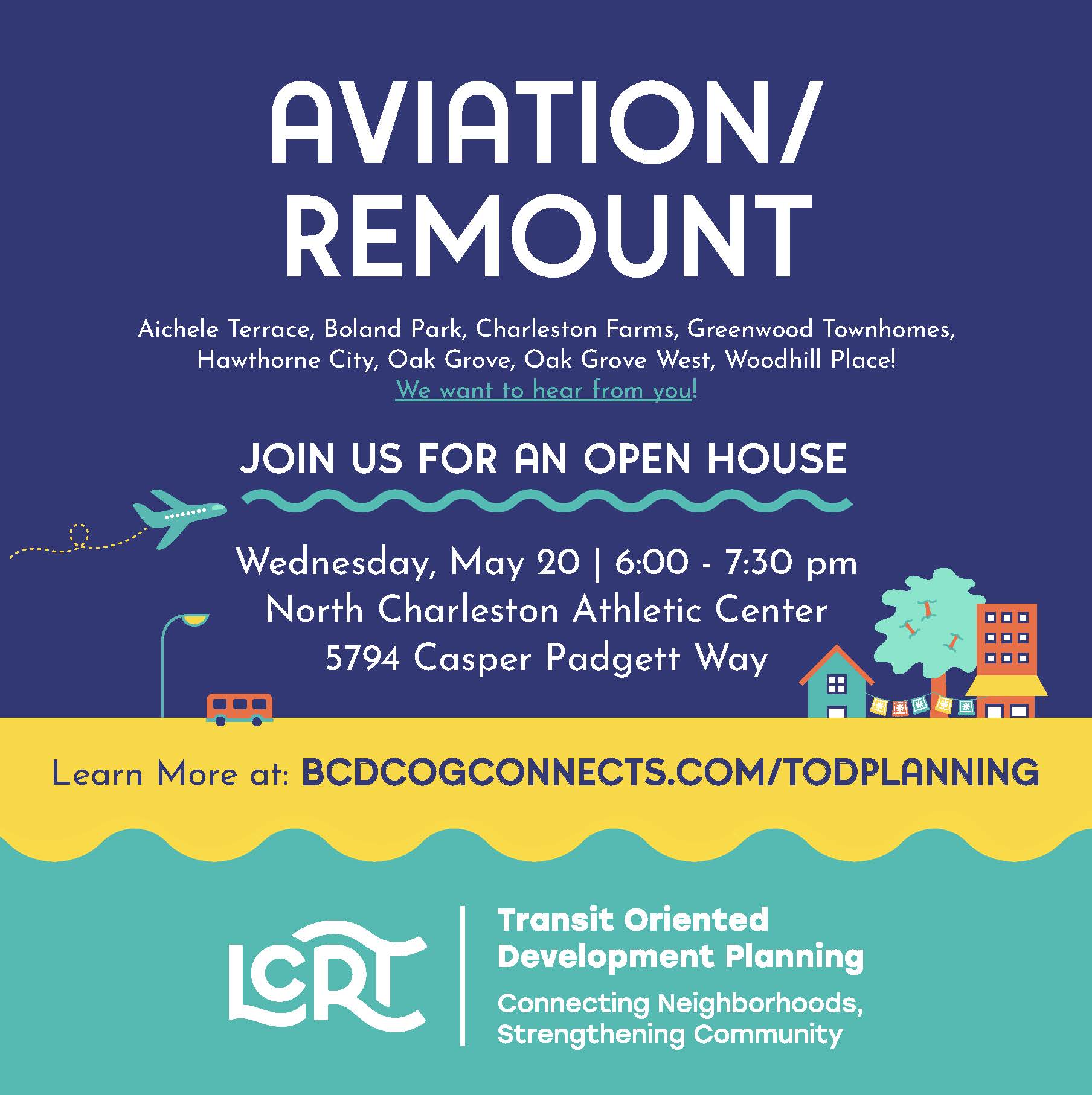 Aviation/Remount Open House Flyer