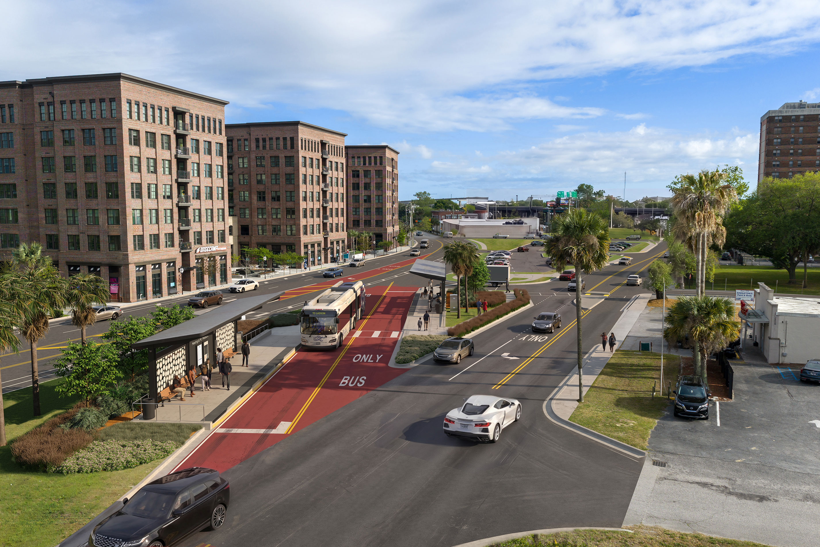 Future Meeting & Mt. Pleasant Station Rendering